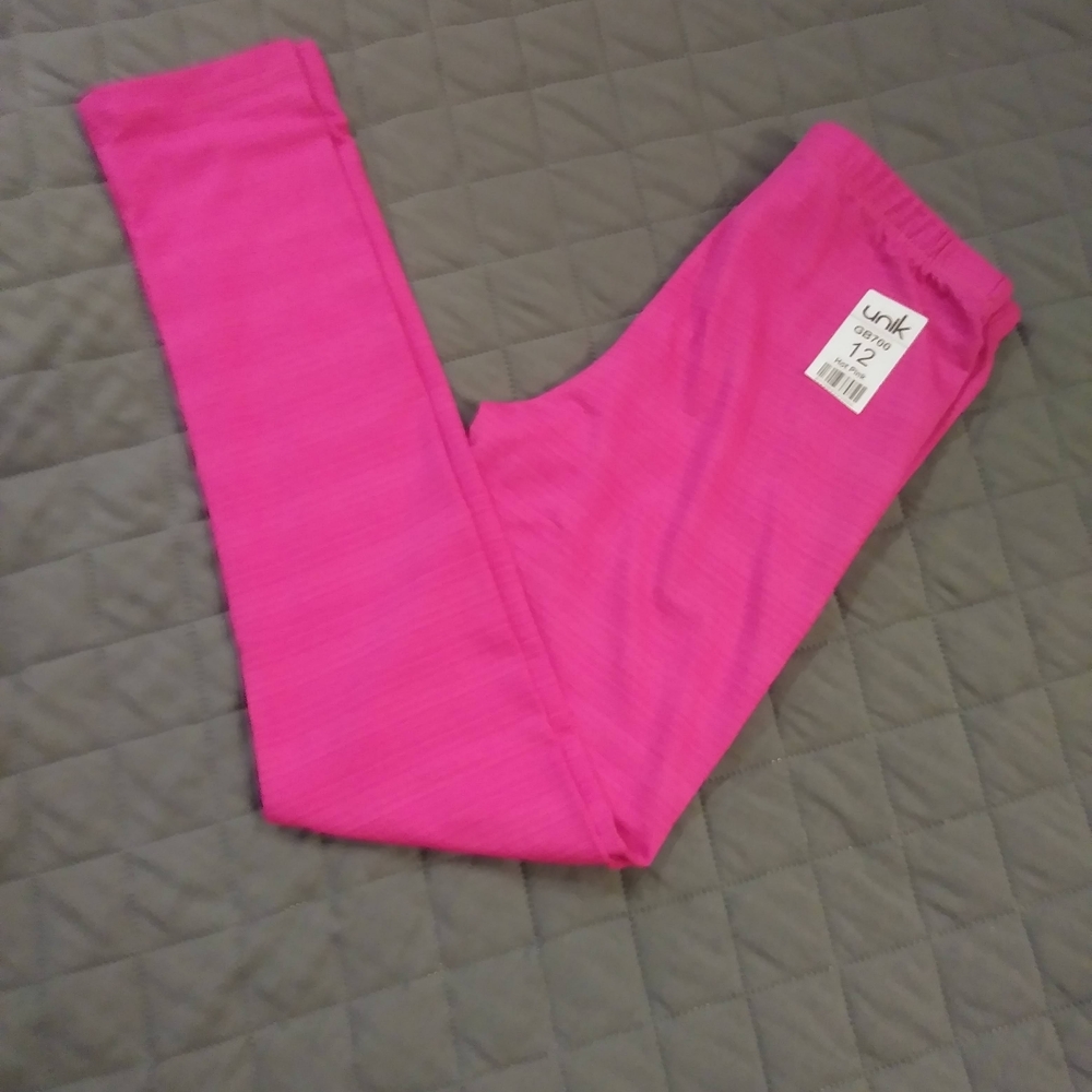 Unik Fuchsia Kids Leggings